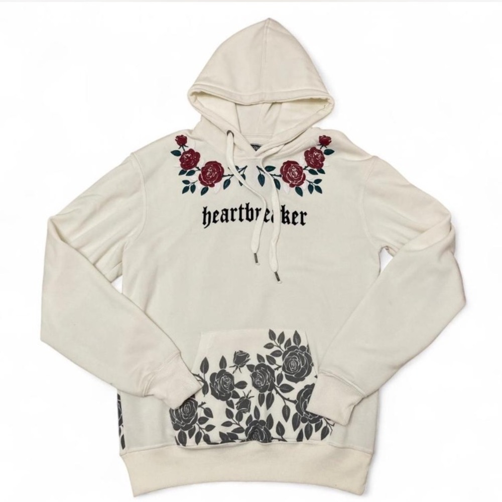 3/$20 Rue21 Cornerstore Bodega Graphic Hoodie Sweatshirt Floral Men’s Medium